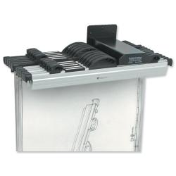Arnos Hang A Plan 10 Hangers and Plan Rack Bundle A1